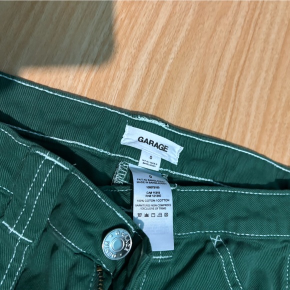 green carpenter pants - Picture 2 of 2